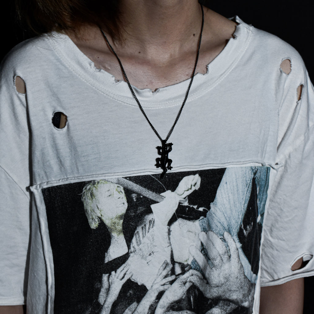 【melt】蜥蜴ネックレス【4.5cm】