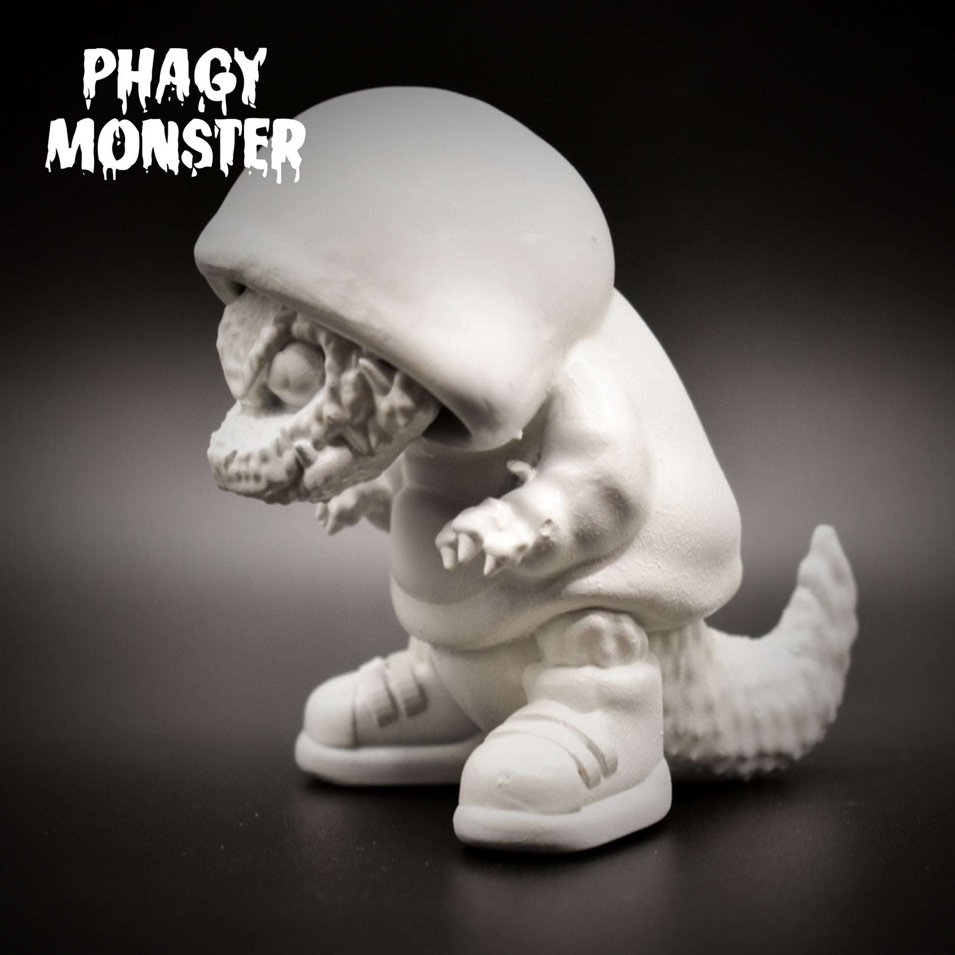 【フィギュア】ミニトカゲ(WHITE)【6cm】