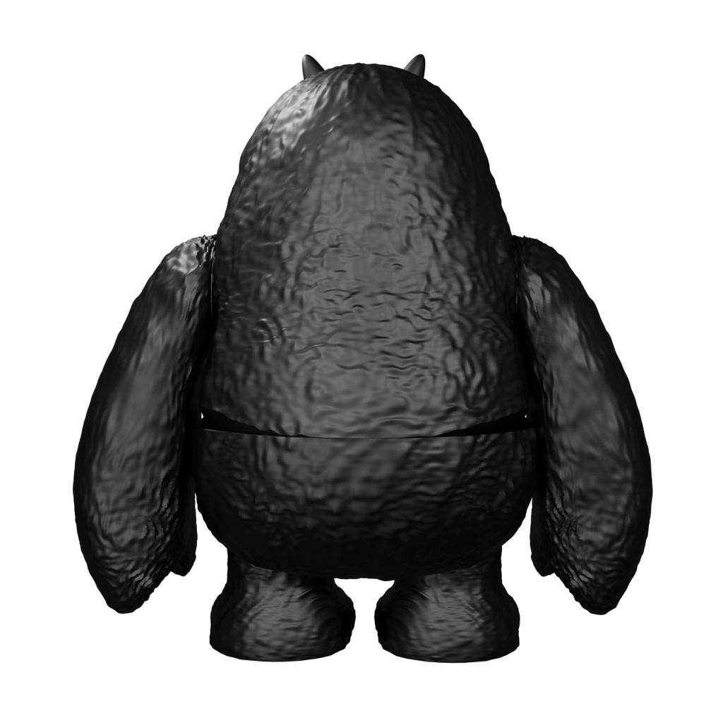 【受注予約】ブラックモジャ【ソフビ】